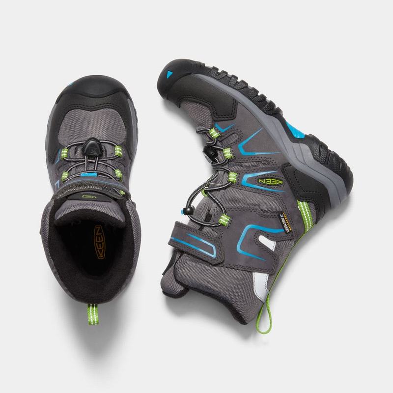 Keen Levo Waterproof Kışlık - Çocuk Kar Botu - Gri - Türkiye (384592JFX)